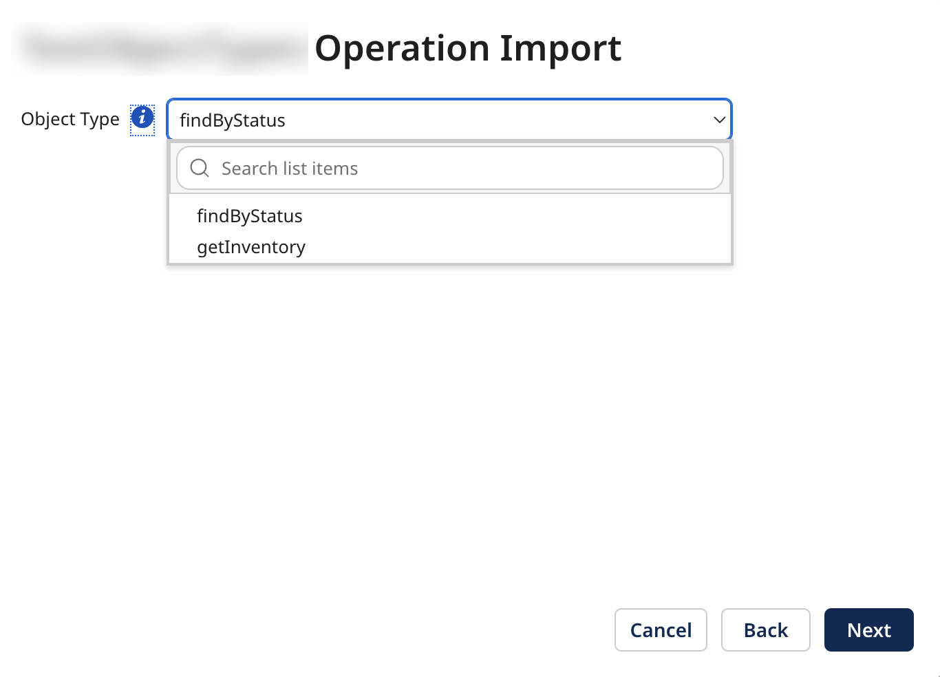 Display Objecttypes on Browse