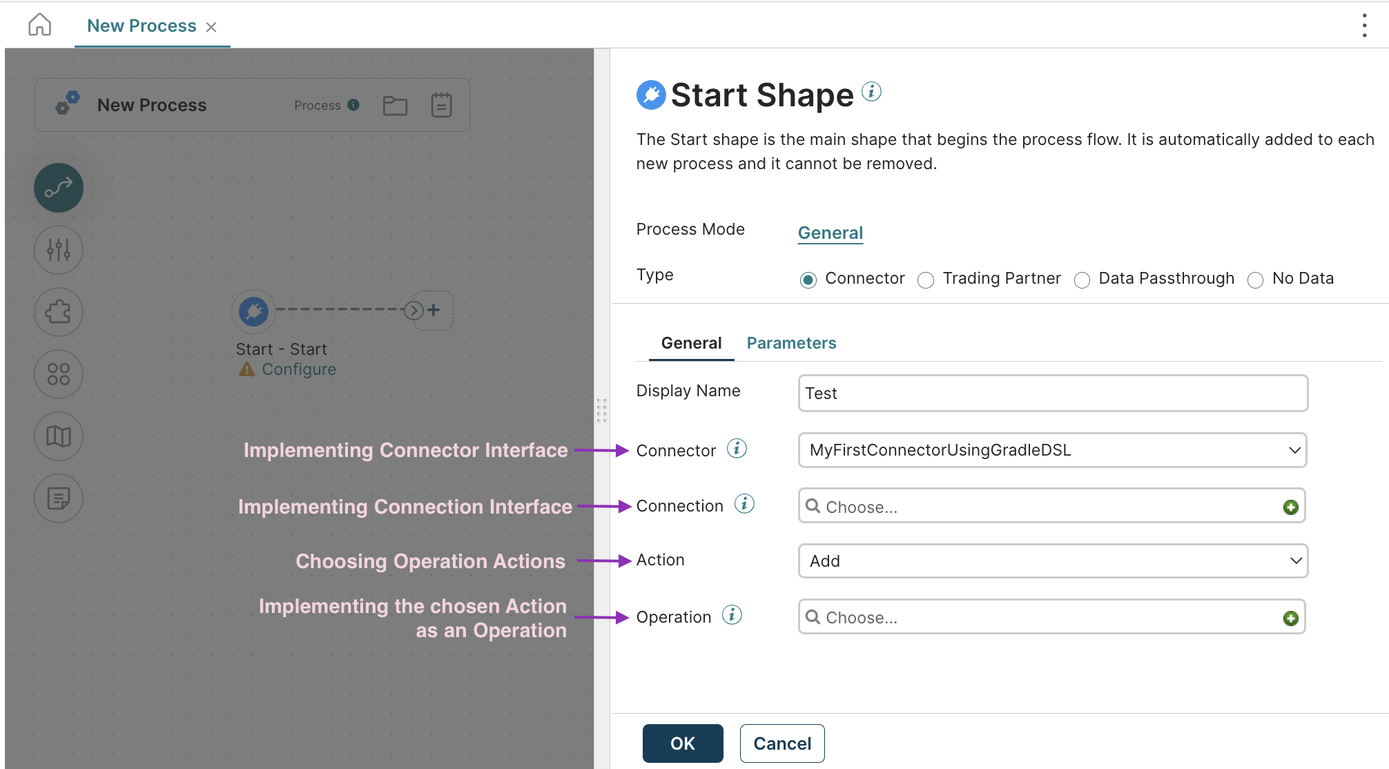 Relating your connector code with Boomi UI