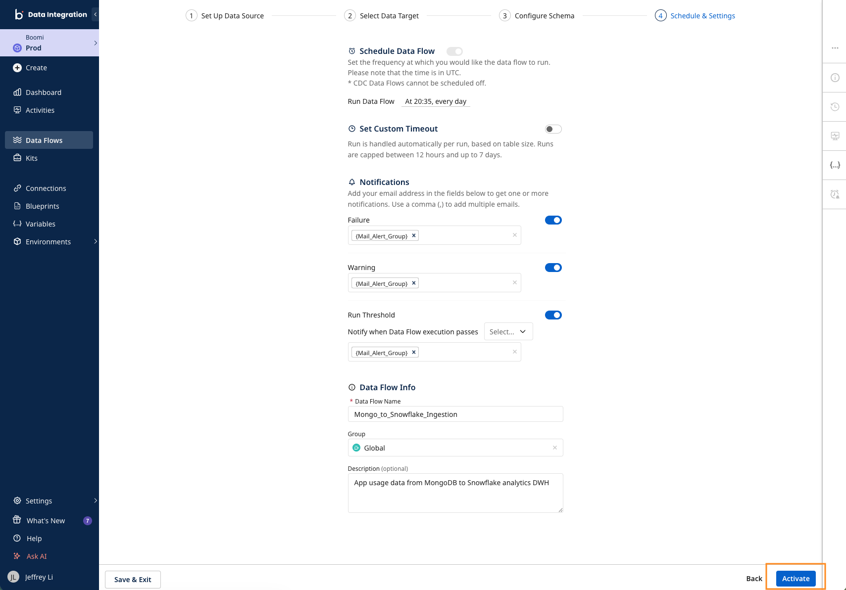 Click to zoom Pipeline scheduling and activation