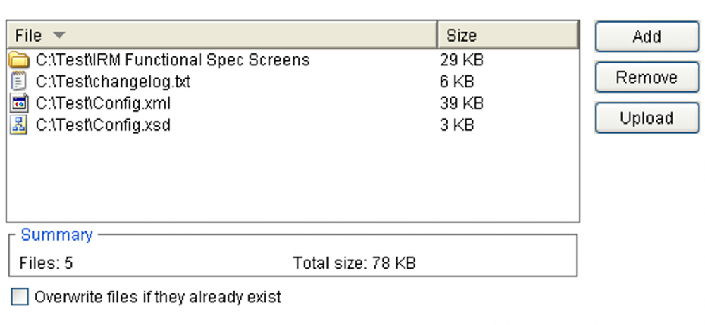 Uploading Multiple Files